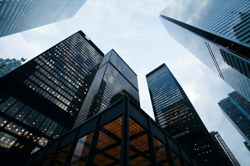 Office buildings of a professional services firm